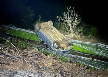 Suspeito de triplo homicídio caiu com carro de ribanceira momentos antes do crime no RS; vítimas eram pai, filho e sobrinho